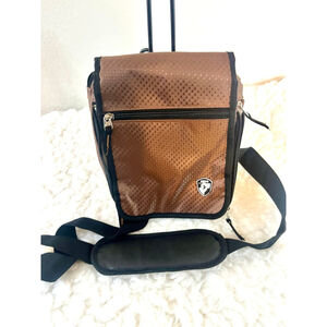 Heys Travelmate V3 Crossbody Sling Bag Brown and Black